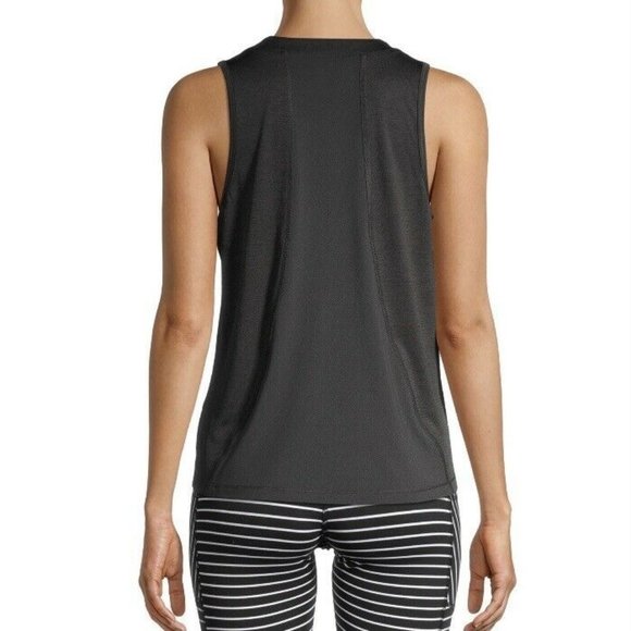 Avia Womens Performance Tank Medium 8-10 New with Tags Black Activewear Yoga - Picture 3 of 9